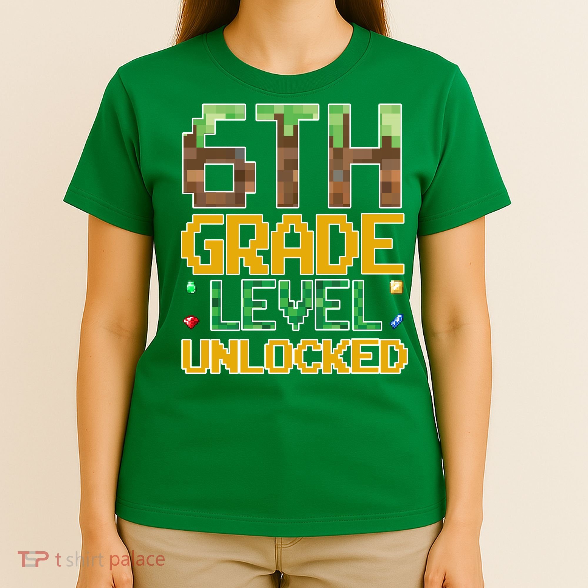 Back To School 6th Grade Gamer T-Shirt