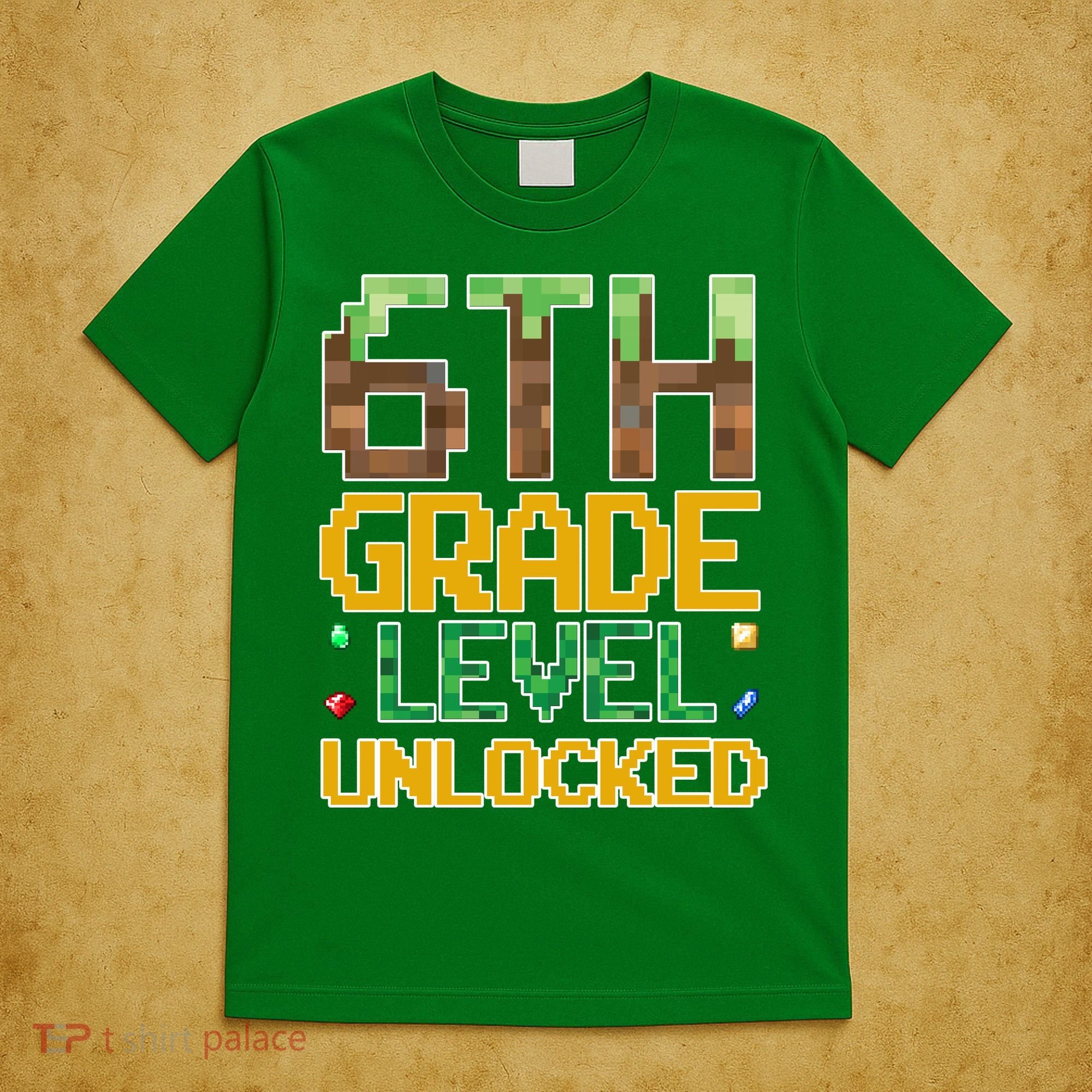 Back To School 6th Grade Gamer T-Shirt