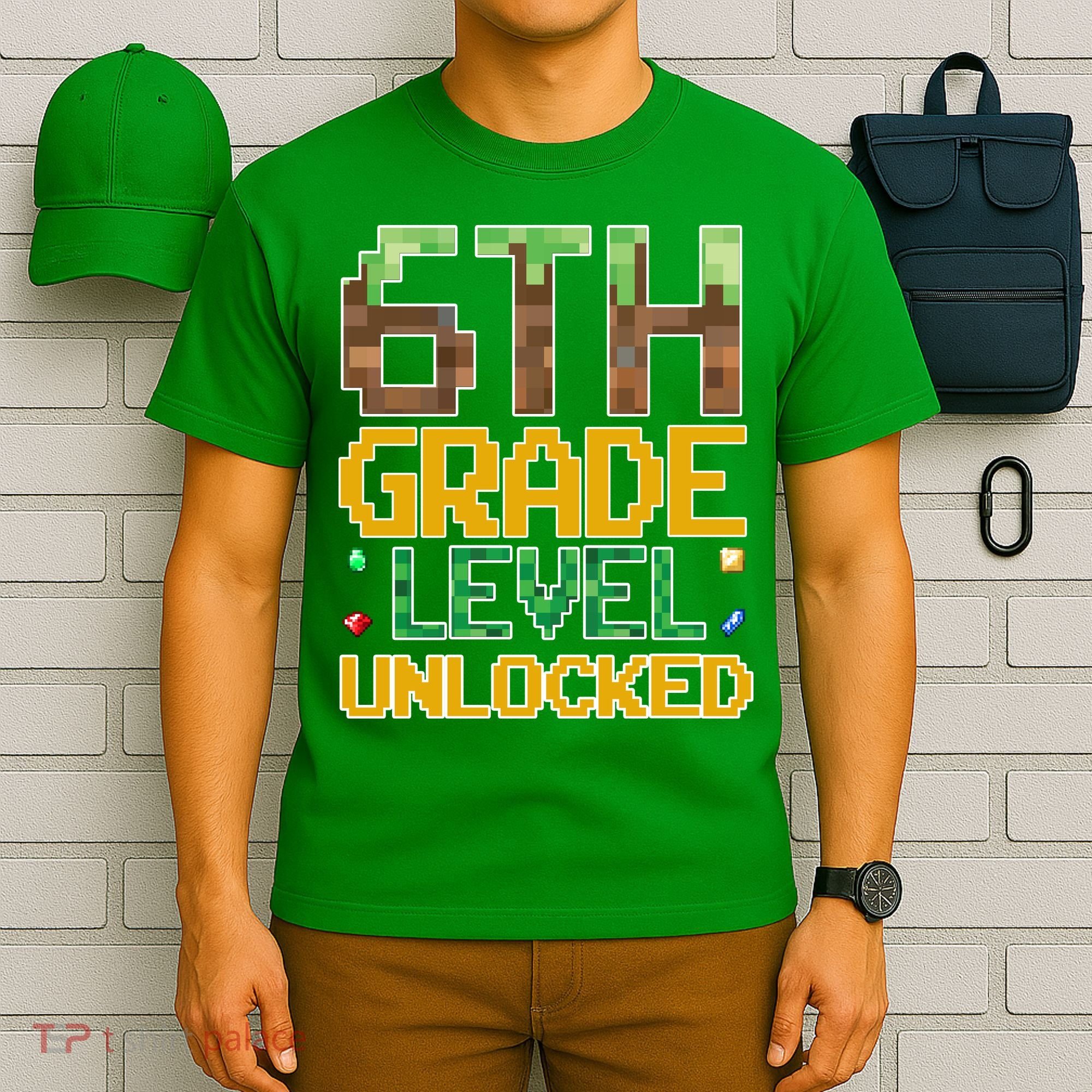 Back To School 6th Grade Gamer T-Shirt