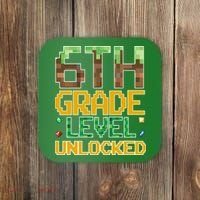 Back To School 6th Grade Gamer Coaster thumb 0