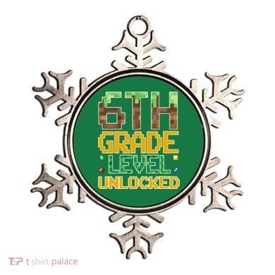 Back To School 6th Grade Gamer Ornament