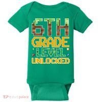 Back To School 6th Grade Gamer Baby Bodysuit thumb 0