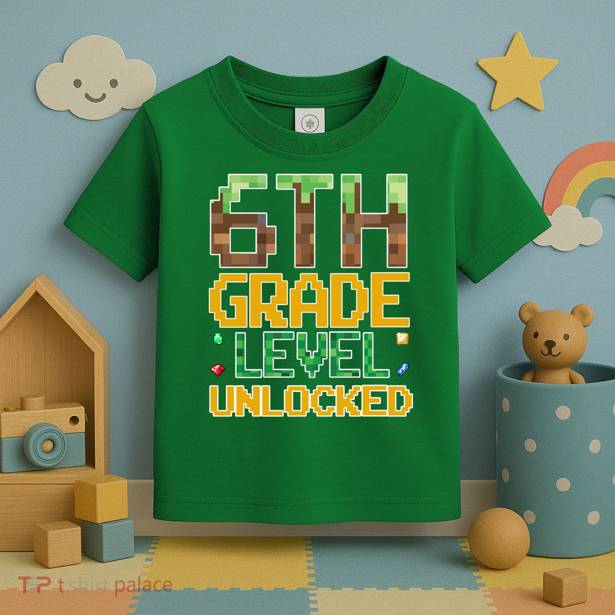 Back To School 6th Grade Gamer Toddler T-Shirt