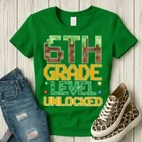 Back To School 6th Grade Gamer Women's T-Shirt thumb 3