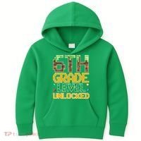 Back To School 6th Grade Gamer Kids Hoodie thumb 0