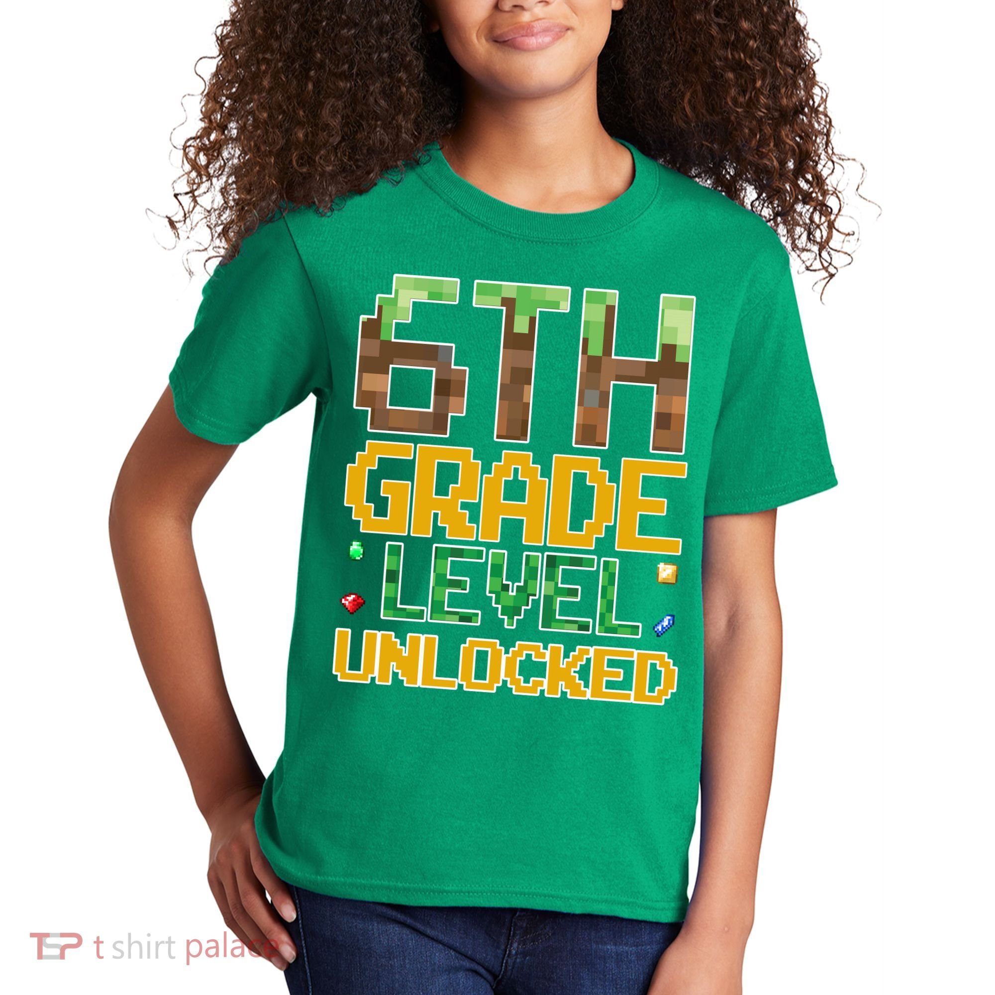 Back To School 6th Grade Gamer Kids T-Shirt