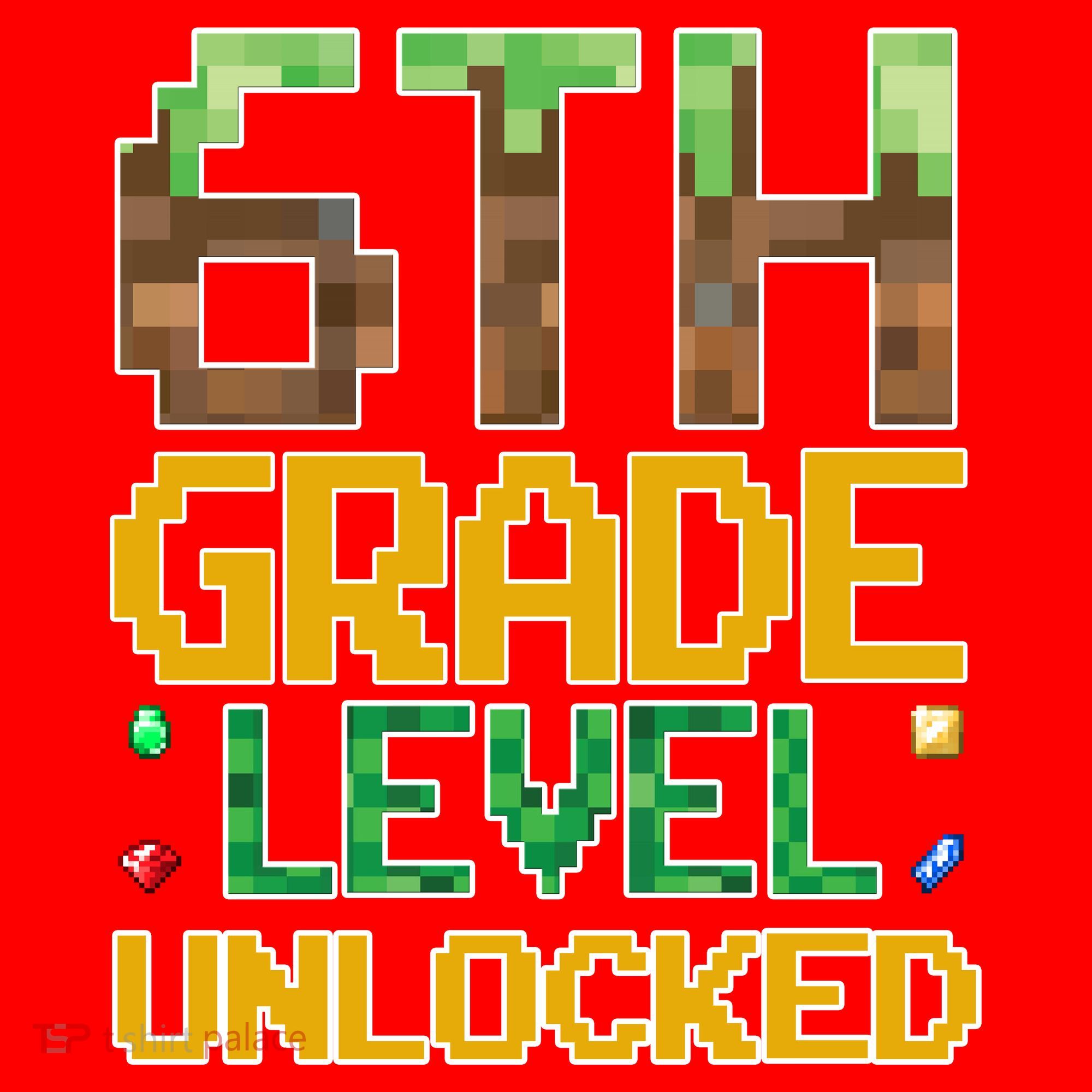 Back To School 6th Grade Gamer Santa Hat