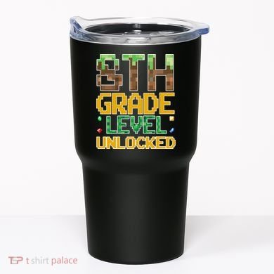 Back To School 8th Grade Gamer Tumbler