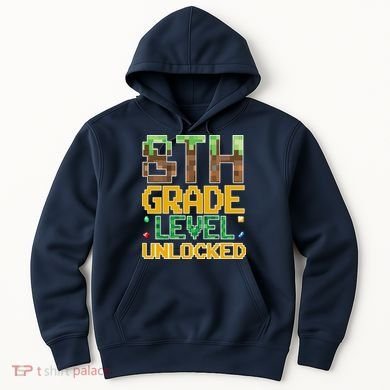 Back To School 8th Grade Gamer Hoodie