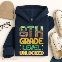 Back To School 8th Grade Gamer Hoodie thumb 4