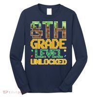 Back To School 8th Grade Gamer Long Sleeve Shirt thumb 0