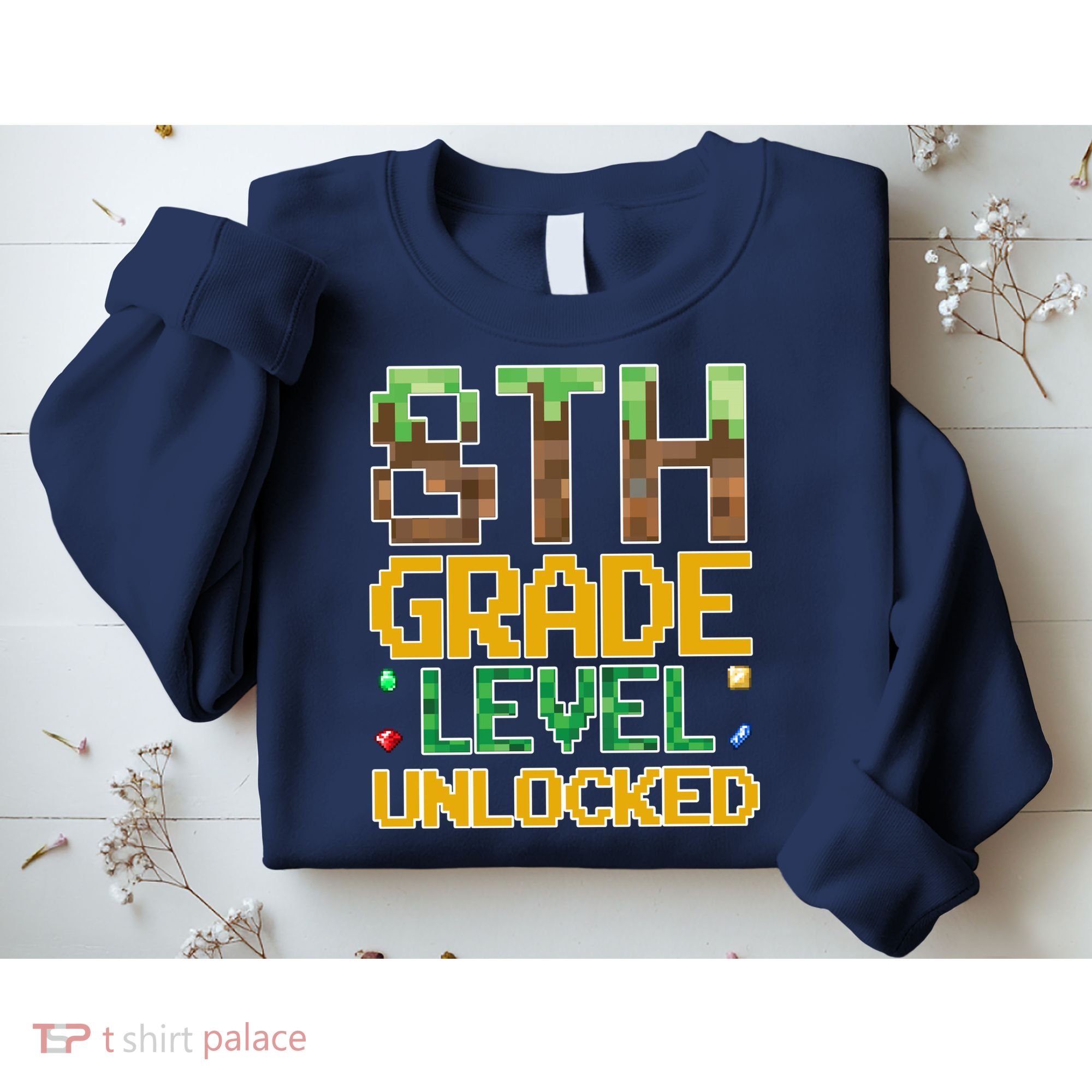Back To School 8th Grade Gamer Sweatshirt