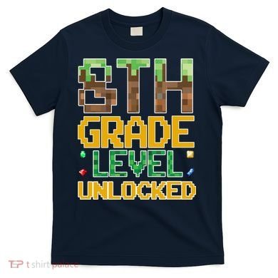 Back To School 8th Grade Gamer T-Shirt