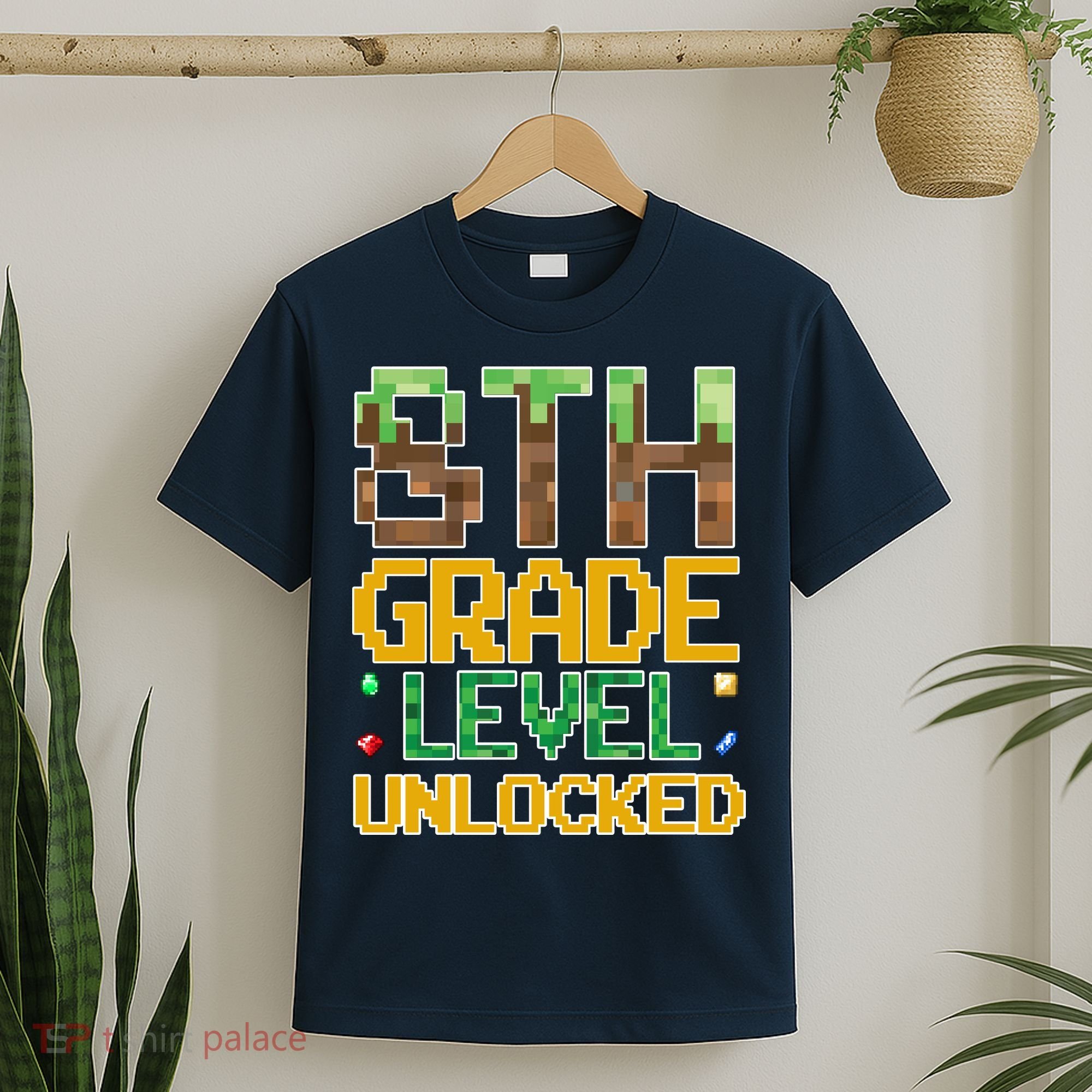 Back To School 8th Grade Gamer T-Shirt