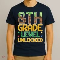 Back To School 8th Grade Gamer T-Shirt thumb 3