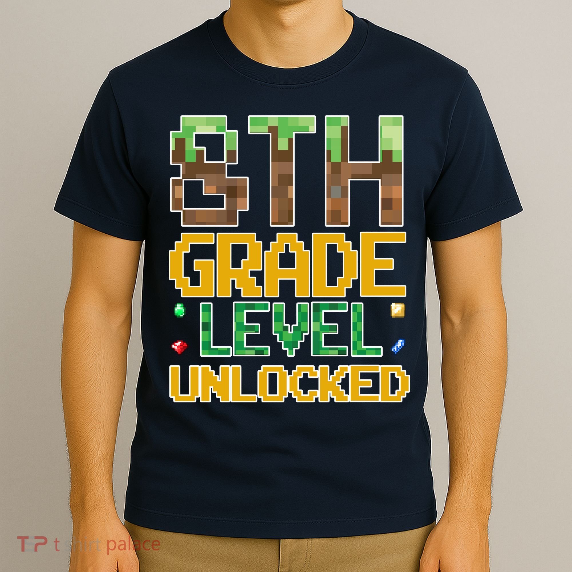 Back To School 8th Grade Gamer T-Shirt
