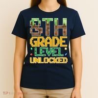 Back To School 8th Grade Gamer T-Shirt thumb 4