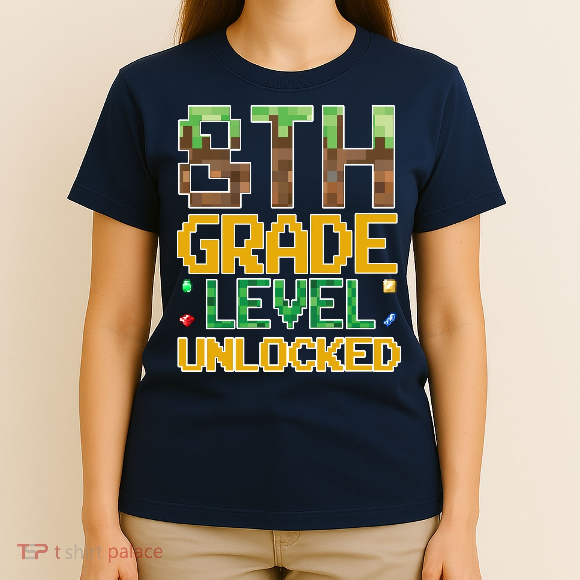 Back To School 8th Grade Gamer T-Shirt