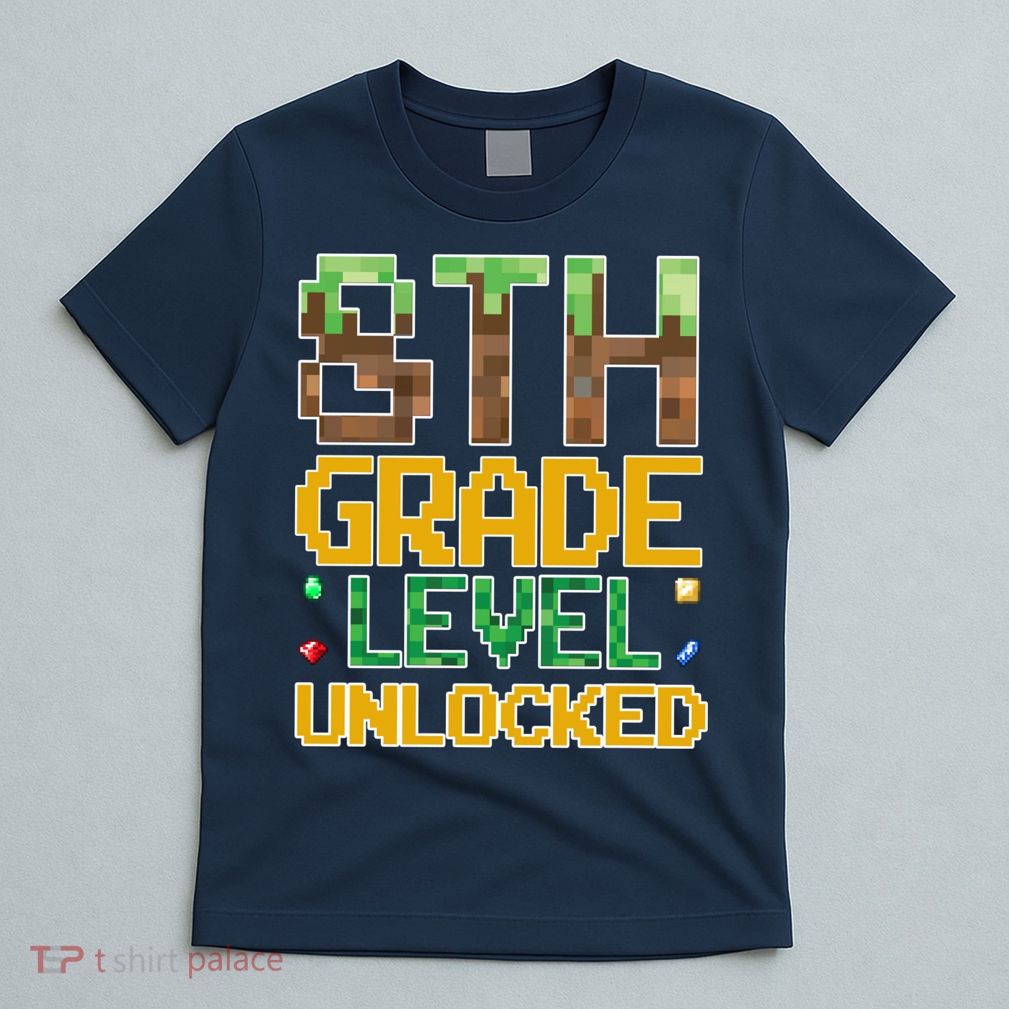 Back To School 8th Grade Gamer T-Shirt