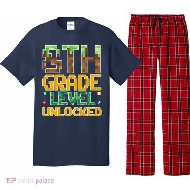 Back To School 8th Grade Gamer Pajama Set