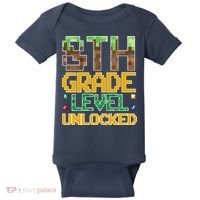 Back To School 8th Grade Gamer Baby Bodysuit thumb 0