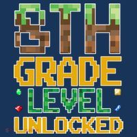 Back To School 8th Grade Gamer Baby Bodysuit thumb 2