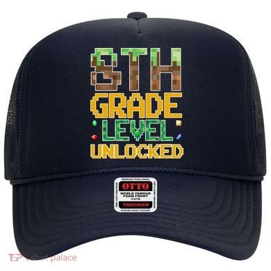 Back To School 8th Grade Gamer Hat