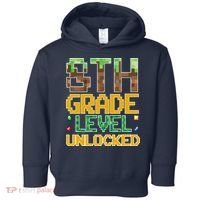 Back To School 8th Grade Gamer Toddler Hoodie thumb 0