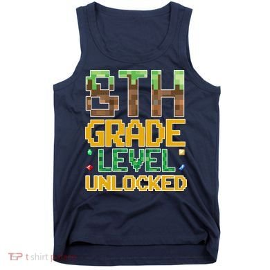 Back To School 8th Grade Gamer Tank Top
