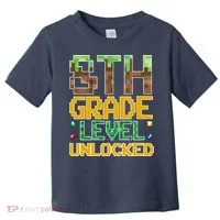 Back To School 8th Grade Gamer Toddler T-Shirt thumb 0