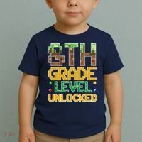 Back To School 8th Grade Gamer Toddler T-Shirt thumb 2