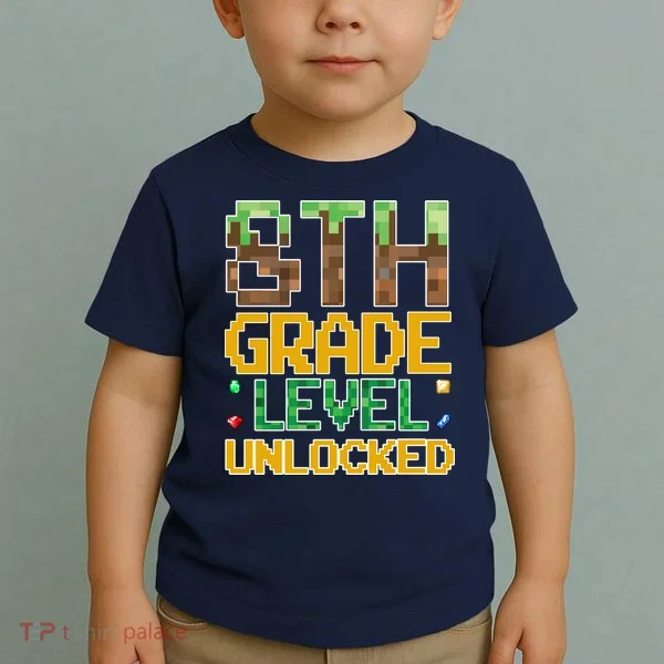 Back To School 8th Grade Gamer Toddler T-Shirt