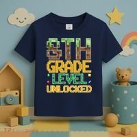 Back To School 8th Grade Gamer Toddler T-Shirt thumb 3