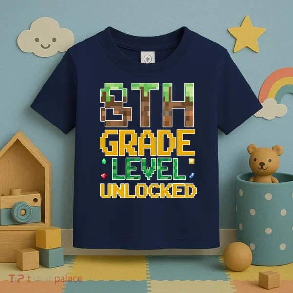 Back To School 8th Grade Gamer Toddler T-Shirt