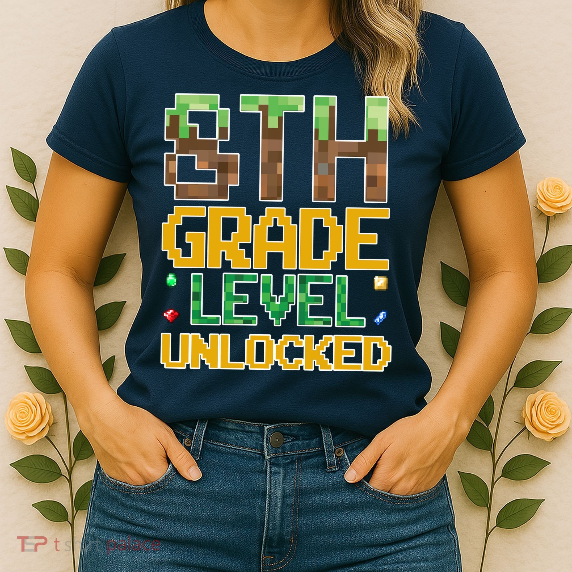 Back To School 8th Grade Gamer Women's T-Shirt