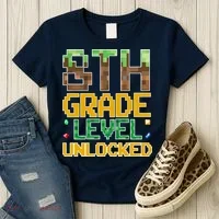 Back To School 8th Grade Gamer Women's T-Shirt thumb 3