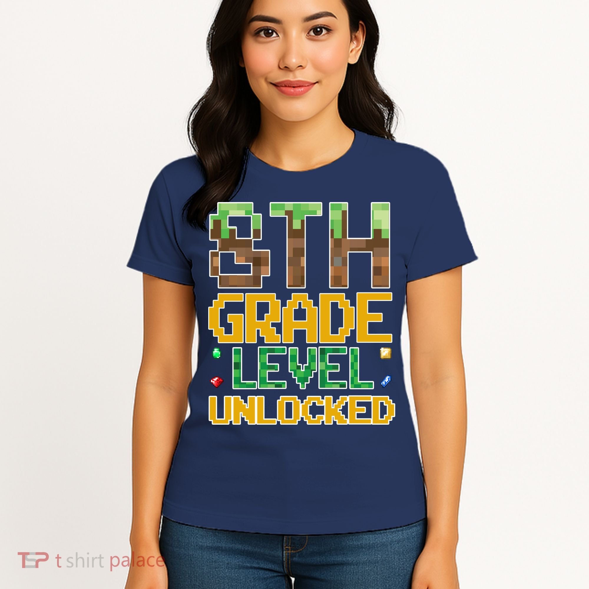 Back To School 8th Grade Gamer Women's T-Shirt
