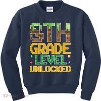 Back To School 8th Grade Gamer Kids Sweatshirt thumb 0