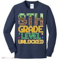 Back To School 8th Grade Gamer Kids Long Sleeve Shirt thumb 0
