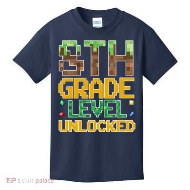 Back To School 8th Grade Gamer Kids T-Shirt