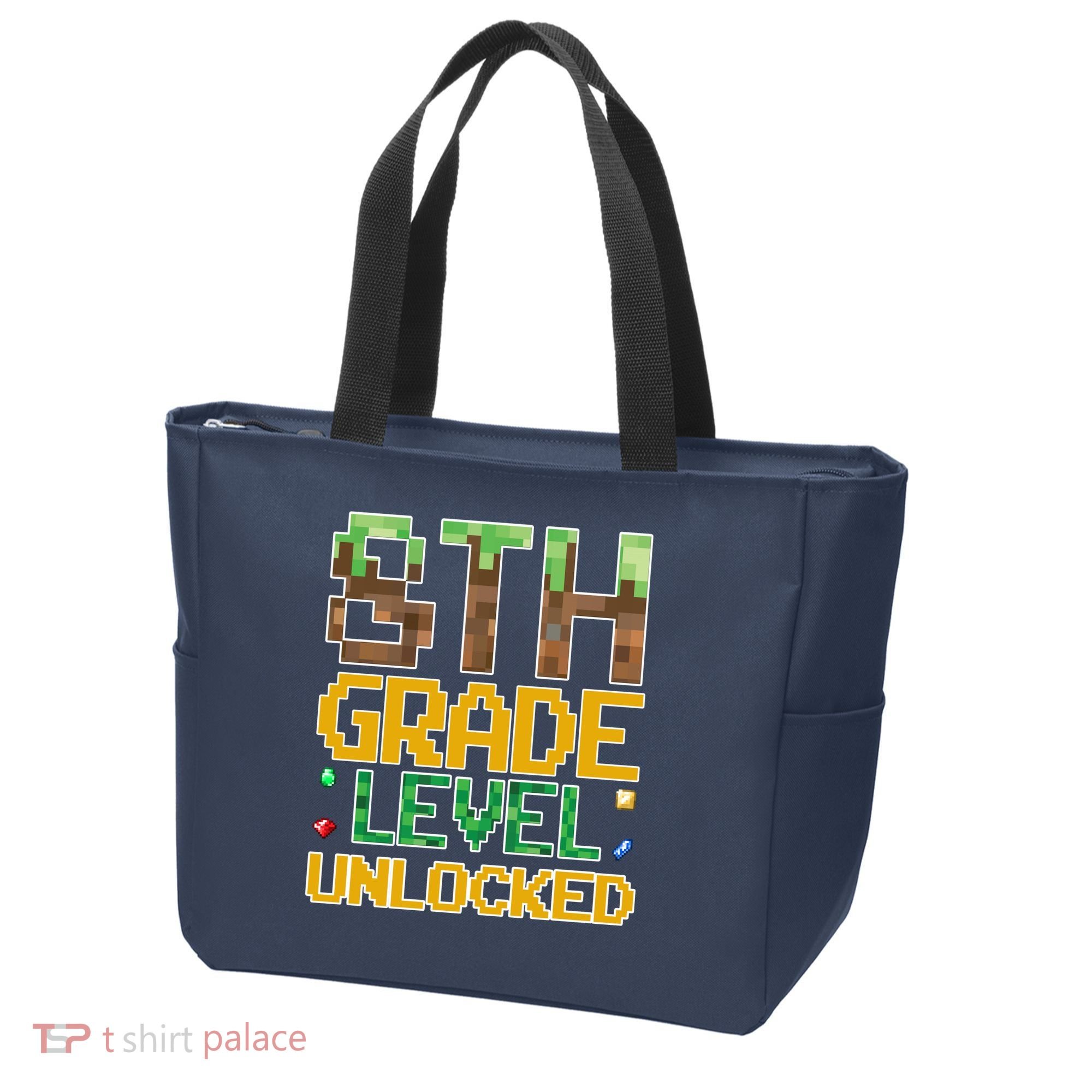 Back To School 8th Grade Gamer Tote Bag
