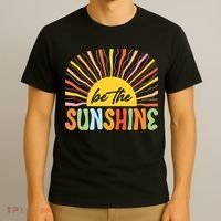 Be The Sunshine Vintage Summer Beach Life T-Shirt thumb 3