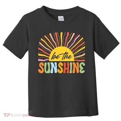 Be The Sunshine Vintage Summer Beach Life Toddler T-Shirt
