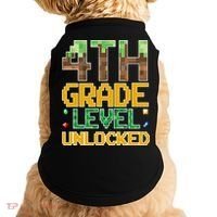 Back To School 4th Grade Gamer Doggie Tank thumb 0