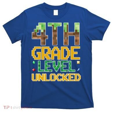 Back To School 4th Grade Gamer T-Shirt