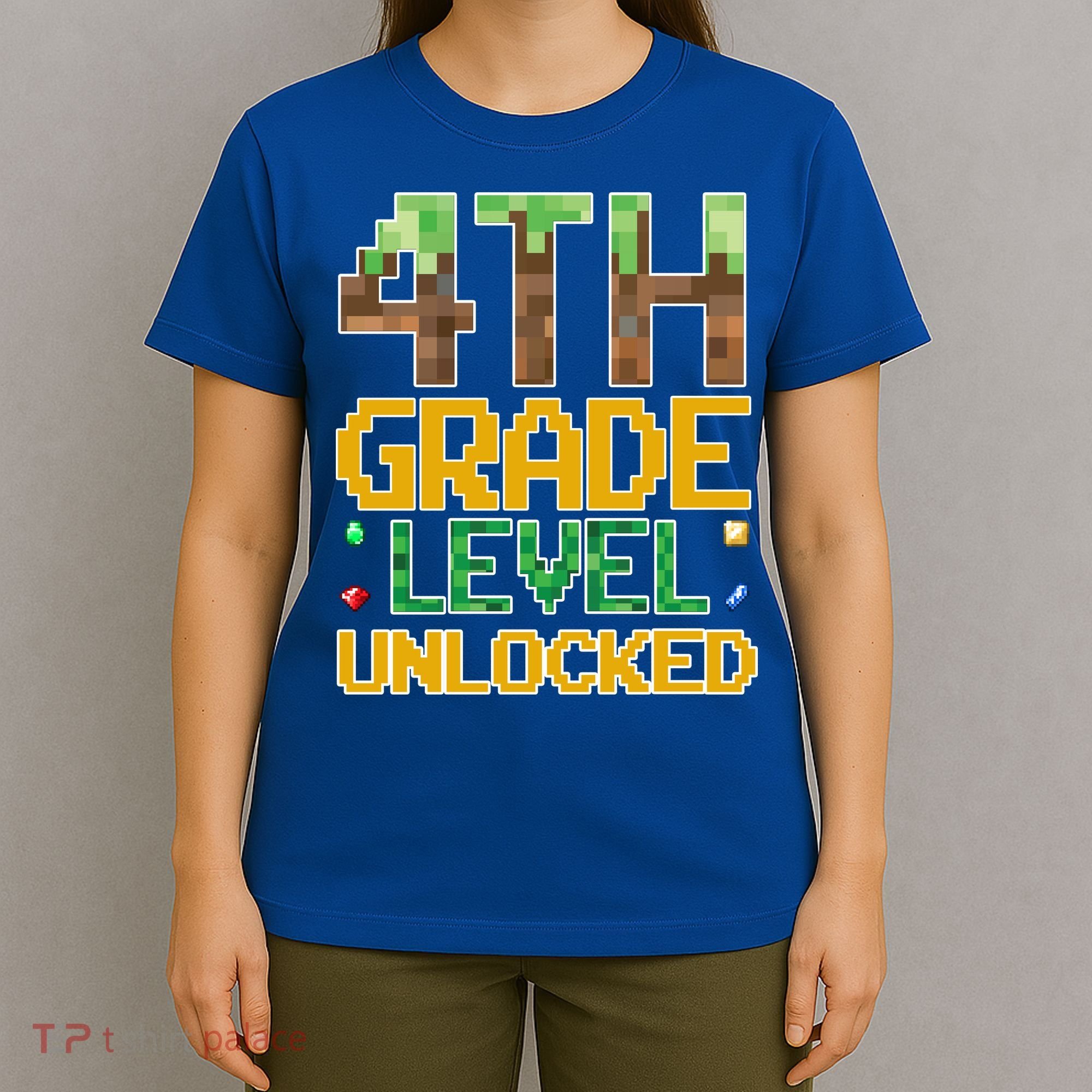 Back To School 4th Grade Gamer T-Shirt