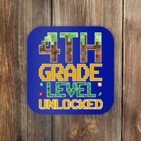 Back To School 4th Grade Gamer Coaster thumb 0