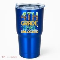 Back To School 4th Grade Gamer Tumbler thumb 0