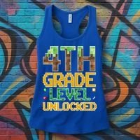 Back To School 4th Grade Gamer Women's Tank Top thumb 3
