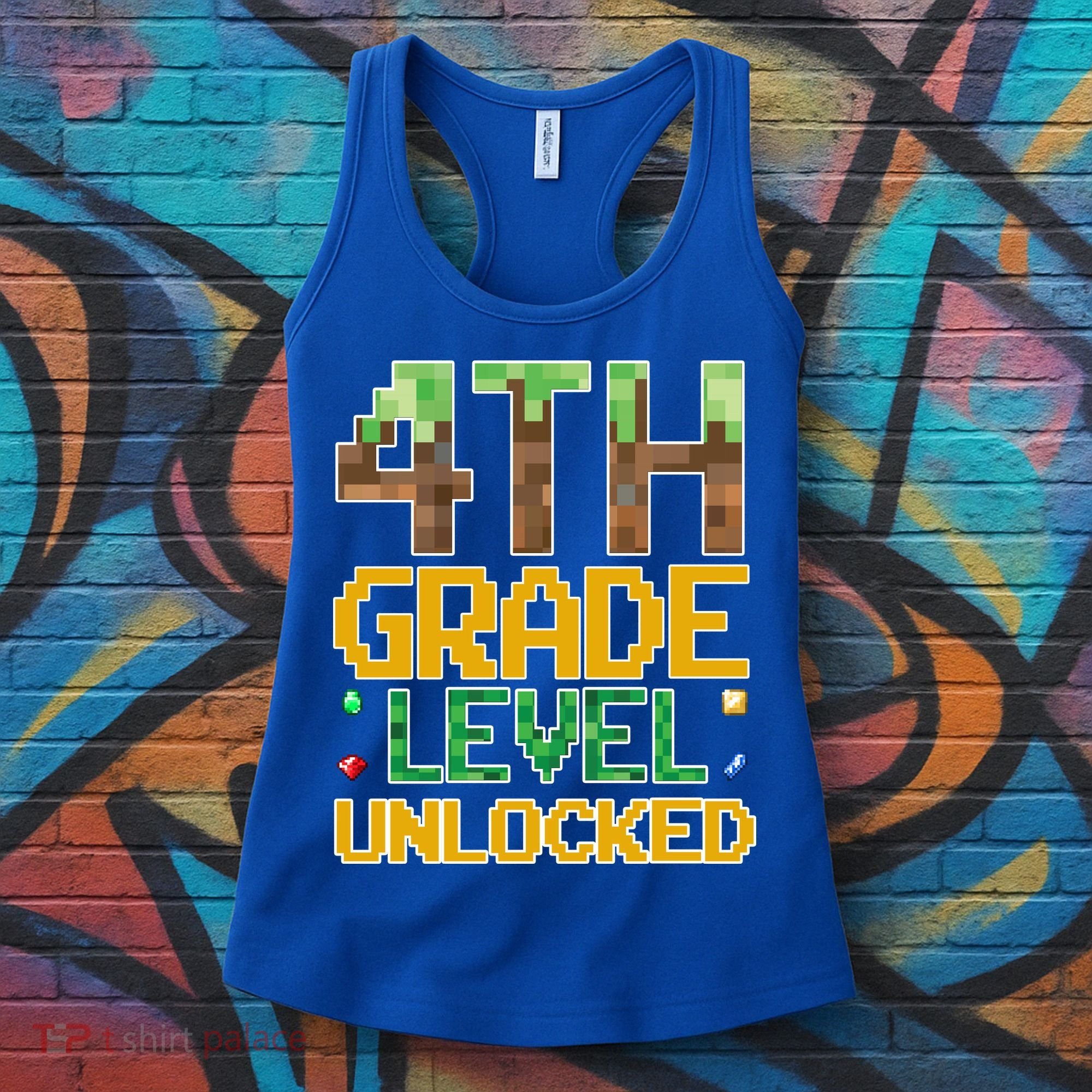 Back To School 4th Grade Gamer Women's Tank Top